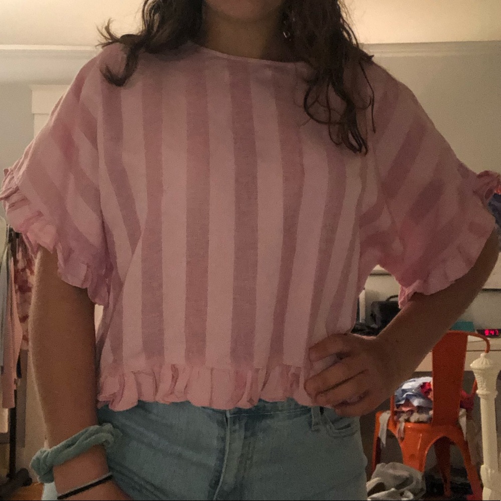 Zara top from Paris